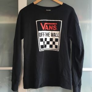 Black Vans Sweatshirt